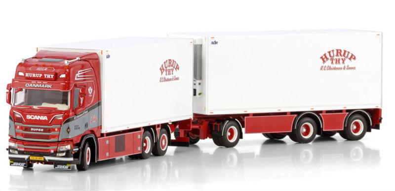 1:50 WSI SCANIA R CR20H 6X2 REEFER TRAILER - 3 AXLE Hurup Thy