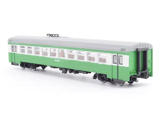 Modimio Soviet ED4M train trailer carriage 1:87 Locomotive Accessories Pre-built Airliner Model Display view2