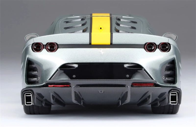 1:18 Ferrari 812 grey Amalgam Resin Car Model view8