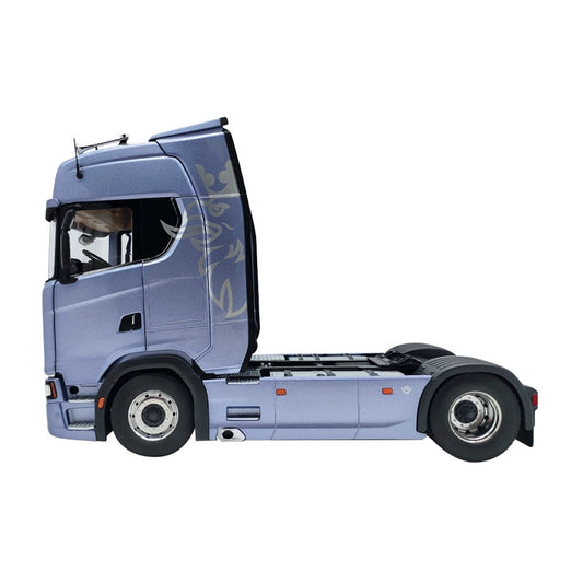 NZG Scania V8 730S 4x2 fictionblue 1:18  DIECAST Truck Lorry