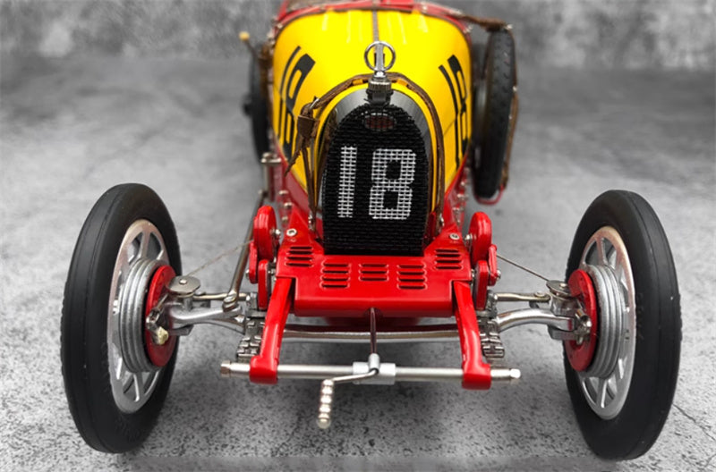 CMC Bugatti Typ 35 GP Nation Colour Project Spanien #18 1924 Limited Edition 2000PCS ONLY 1:18 Car Pre-built Model view6