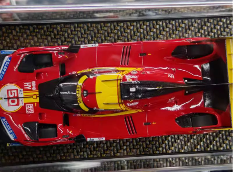 1:43 BBR MODELS Ferrari 499P Winner 24h Le Mans 2024 A.Fuoco/M.Molina #50 LTD view4