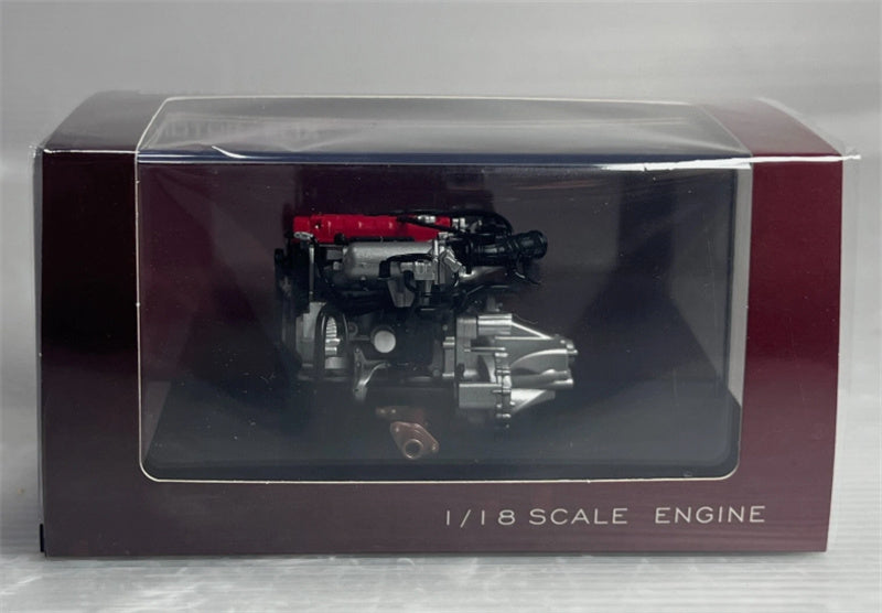 MOTORHELIX Honda B Series EK9 Engine Limited Edition 500PCS ONLY 1:18 Car Accessories Pre-built Model view7