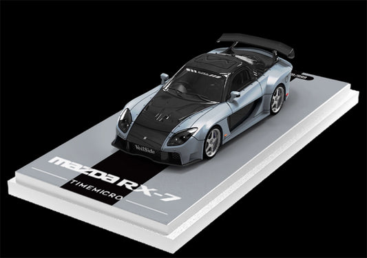 TIMEMICRO Mazda RX-7 Veilside Black Silver
Limited Edition 999PCS ONLY 1:64 Car Pre-built Model view1