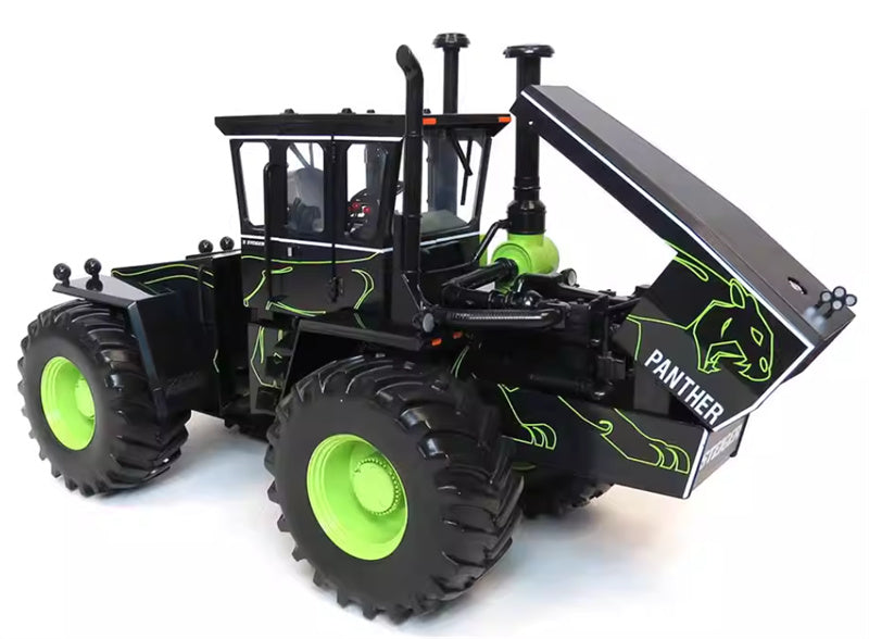 ERTL Wild About Steiger Panther Twisted Waist 8-Wheel Tractor Black Commemorative Edition Limited Edition 2500PCS ONLY 1:16 Truck Pre-built Model