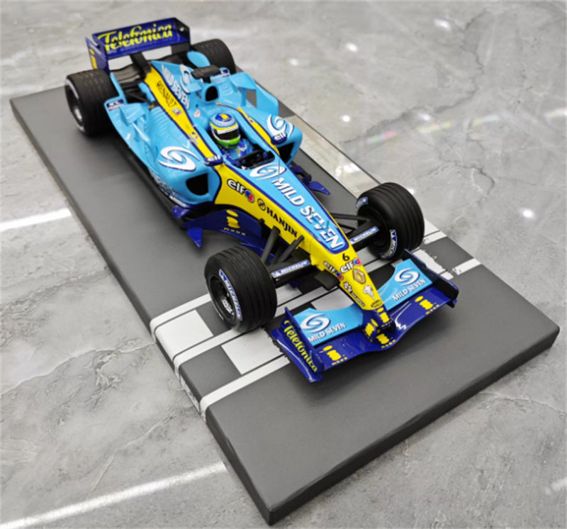 MINICHAMPS Renault R25 Fisichella Winner Australian GP 2005 #6 Limited Edition 102PCS ONLY Telefonica elf Hanjin Michelin Mild Seven 1:18 Car Pre-built Model view8