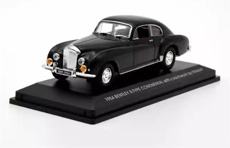 Road Signature 1954 Bentley R-TYPE Continental with Coachwork by Franay black 1:43 Car Pre-built Model view1