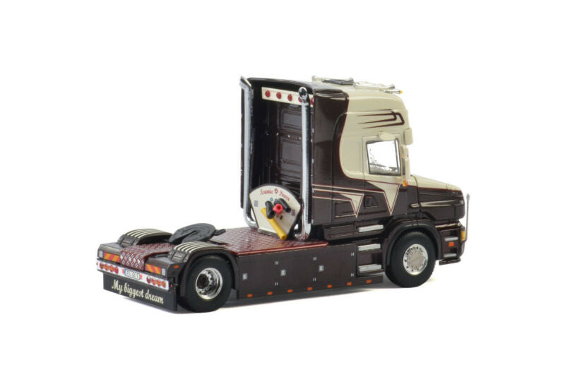 SCANIA trailer 4 TOPLINE TORPEDO tractor MODEL 4x2 1/50 SERIES DIECAST view3