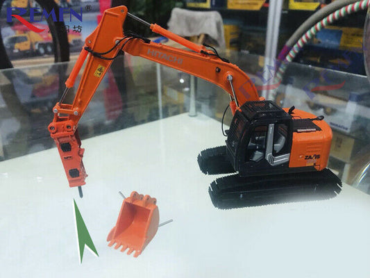 Bucket Excavator（Equipped DIECAST hammer） ZAXIS 1/50 225USRK + with MODEL view1