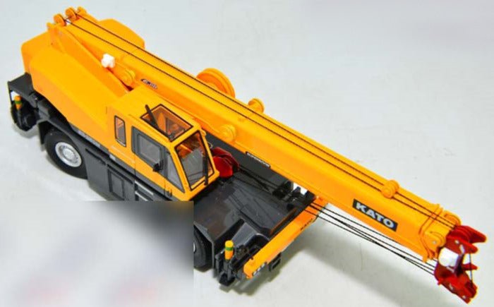 KATO DIECAST crane truck 1/50 hoist Sr-250ri version yellow MODEL view4