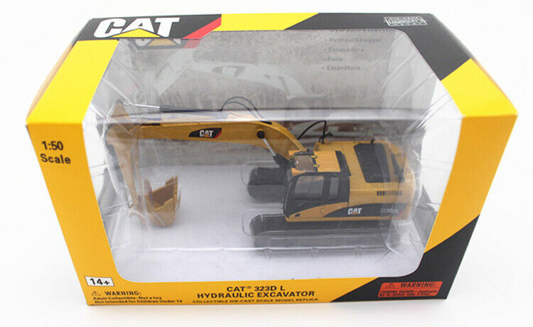 HYDRAULIC MODEL FINISHED 1/50 EXCAVATOR 323DL CAT DIECAST view4