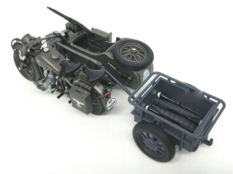 R75 model SS18-BMW GERMAN 30 Panzerfaust 1/24 Motorcycle finished ATLAS view7