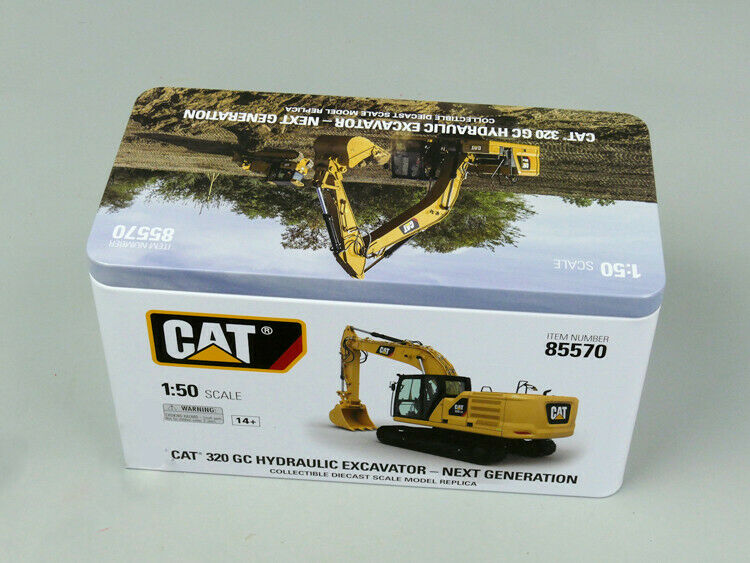 GC 1/50 320 DIECAST Excavator FINISHED CAT Hydraulic MODEL view8