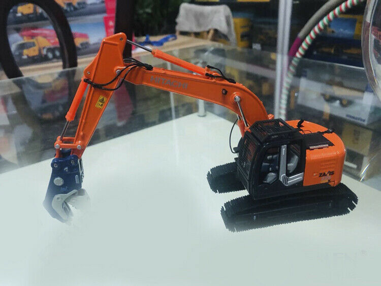 DIECAST MODEL bucket +shear） 1/50 225USRK ZAXIS with Excavator（Equipped view2