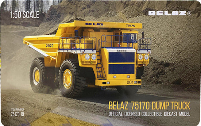 DIECAST TRUCK DUMP 75170 MODEL BELAZ DM 1/50 Mining view5