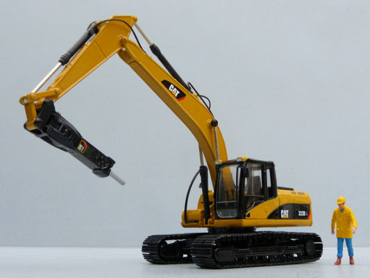 HYDRAULIC MODEL FINISHED 1/50 EXCAVATOR 323DL CAT DIECAST view1