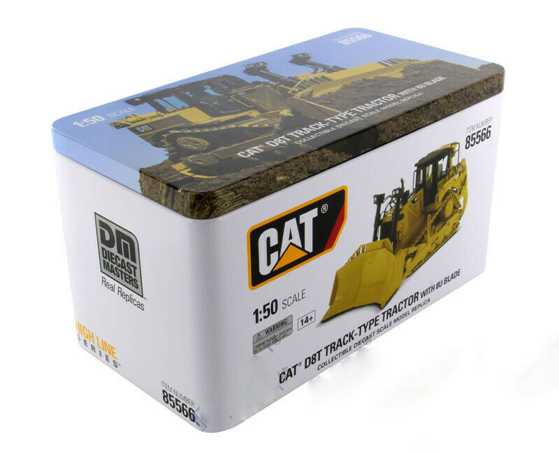 Tractor CAT 1/50 MODEL DIECAST FINISHED DM Track-Type Bulldozer D8T view8