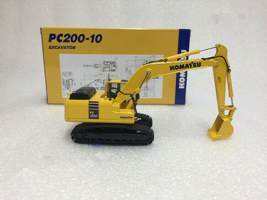 MODEL KOMASTU DIECAST 1/50 Excavator PC200-10 view2