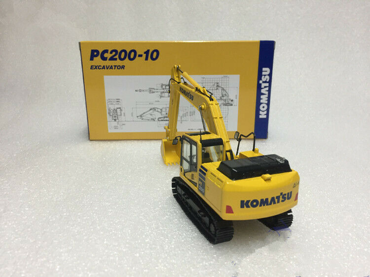 MODEL KOMASTU DIECAST 1/50 Excavator PC200-10 view3