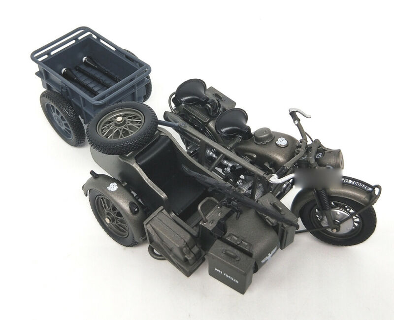 R75 model SS18-BMW GERMAN 30 Panzerfaust 1/24 Motorcycle finished ATLAS view4