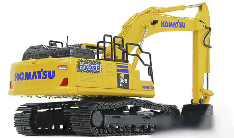 First 1/50 Hybrid MODEL (#50-3412) Gear DIECAST Excavator HB365LC-3 Komatsu view3