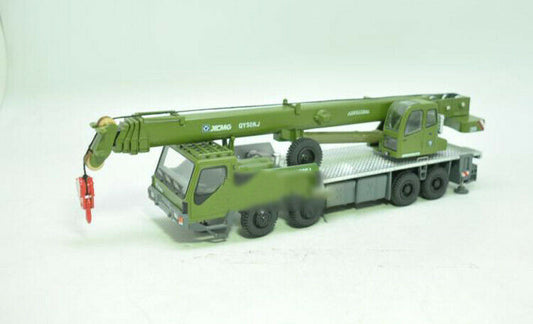 Green DIECAST DIECAST MODEL Crane 1/50 QY50KJ XCMG view1