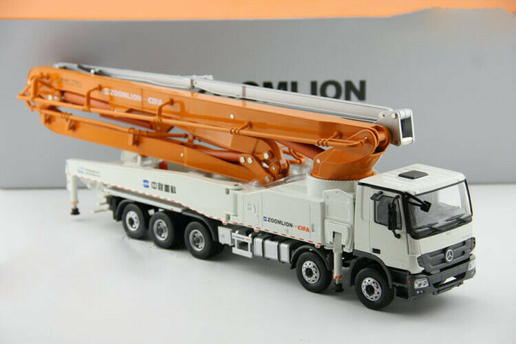 64X-6RZ DIECAST Zoomlion 1/38 MODEL concrete pump truck view11