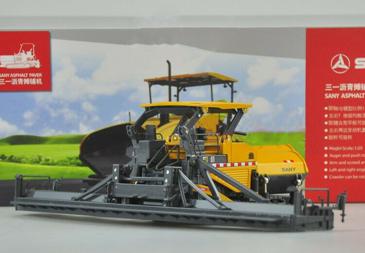 Asphalt 1/50 MODEL paver SANY DIECAST paver view6