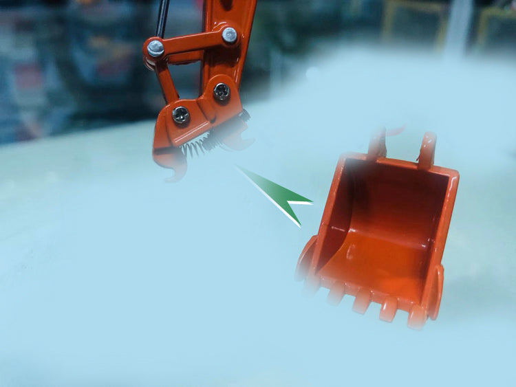 Excavator（With scoop coupler） 1/50 DIECAST ZAXIS 225USRK MODEL + view2