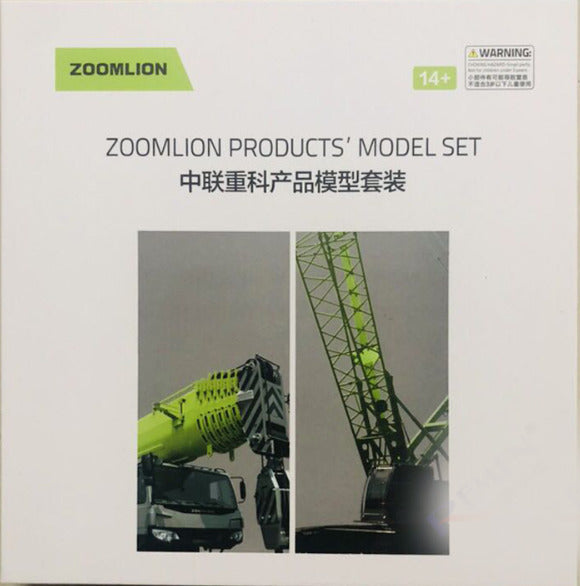 MODEL crane） MODEL 1/120 SET Crane DIECAST （All Crawler crane ZOOMLI0N terrain + view8