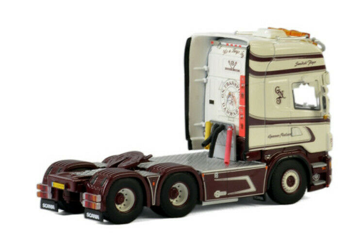 DIECAST 1/50 trailer FINISHED GN Transport tractor SCANIA 6x2 R6 MODEL view3