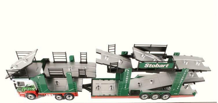 Stobart MODEL Car 1/76 Eddie OXFORD Transporter-Christina DIECAST TRUCK Frances view4