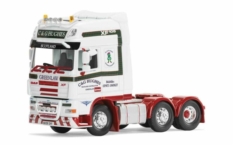 DIECAST 105 C LIMITED G MODEL 1/50 DAF HUGHES & CORGI EDITION view1
