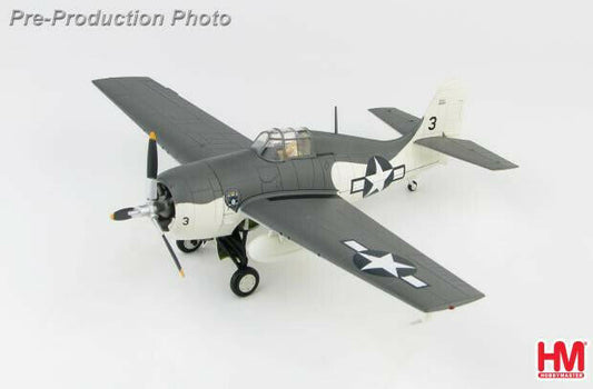 Core HM 1/48 1944 plane American 46685 diecast VC-12 model Grumman F4F-4 Wildcat view1