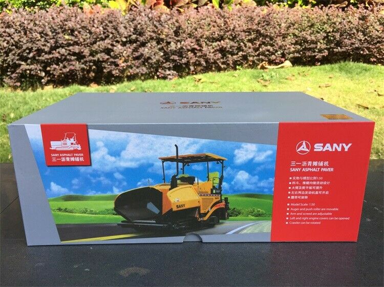 Asphalt 1/50 MODEL paver SANY DIECAST paver view5