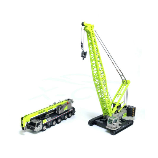 MODEL crane） MODEL 1/120 SET Crane DIECAST （All Crawler crane ZOOMLI0N terrain + view1