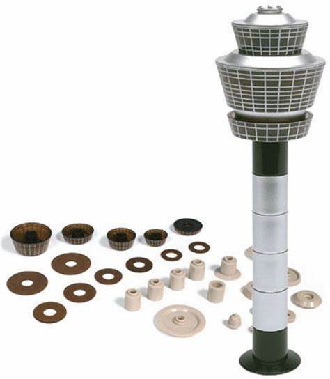 Model kit Air Airport 1/500 Herpa Tower Control Traffic SERIES SCENIX view2