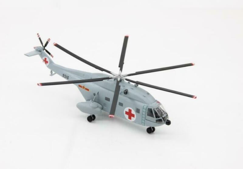 Transport 1/144 UNISTAR Z-8 rescue diecast Z8 Chinese Changhe Navy helicopter view1