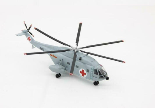 Transport 1/144 UNISTAR Z-8 rescue diecast Z8 Chinese Changhe Navy helicopter view1