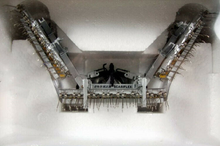 MODEL Meadow Scariflex plow Aerators Joskin DIECAST ROS 1/32 FINISHED view1