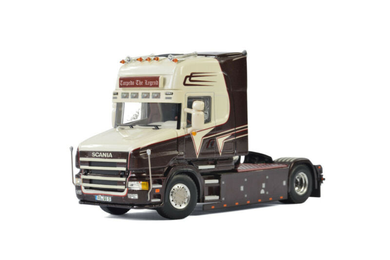 SCANIA trailer 4 TOPLINE TORPEDO tractor MODEL 4x2 1/50 SERIES DIECAST view1