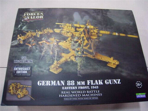 MM LIMITED 88 EDDITION MODEL FOV FINISHED FLAK GERMAN GUNZ DIECAST TANK 1/32 view4