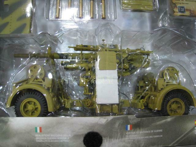 MM LIMITED 88 EDDITION MODEL FOV FINISHED FLAK GERMAN GUNZ DIECAST TANK 1/32 view1