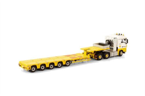 WSI MAN TGX XLX 6X4 NOOTEBOOM MCO-PX - 5 AXLE MEDIACO 1/50 Pre-built Model view3
