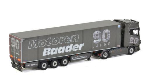 WSI 1/50 SCANIA S I CS20H 4X2 REEFER TRAILER - 3 AXLE MOTOREN BAADER GMBH view2