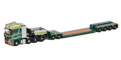 WSI 1/50 BENZ ACTROS MP4 SLT GIGA SPACE 8X4 LOWLOADER 4 AXLE+DOLLY 2 AXLE view2