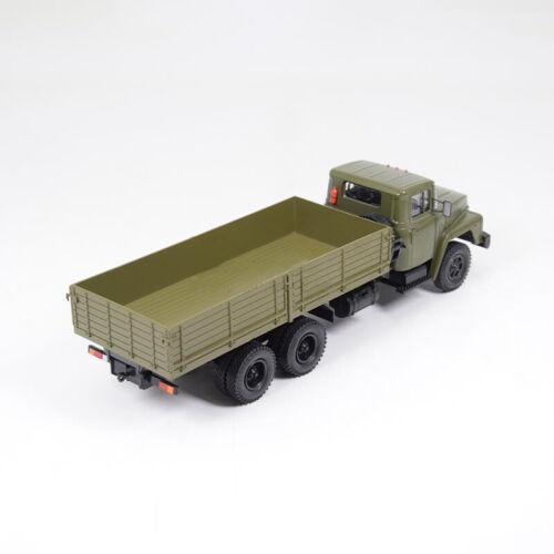 Modimio Soviet 3-Axle KRAZ-250 Heavy Flatbed 1/43 ABS Truck Pre-built Model view2