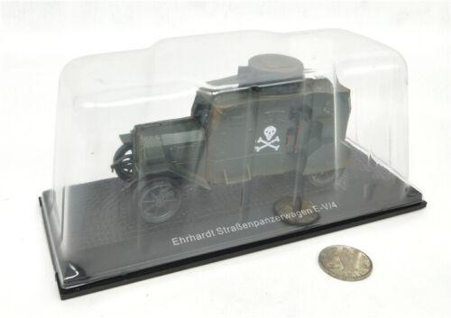 ATLAS WWI German Ehrhardt EV4 Armored Army Green 1:43 DIECAST Pre-built Model view7