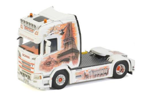 WSI SCANIA R HIGHLINE 4X2 GIBERTTRANS LEGEND OF HISTORY 1/50 Truck Model view1