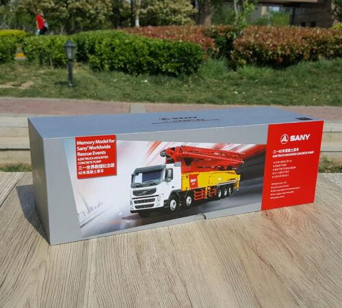 SANY SY5502THB 62V161 62M Truck-mounted Concrete Pump 1/50 Pre-built Model view11
